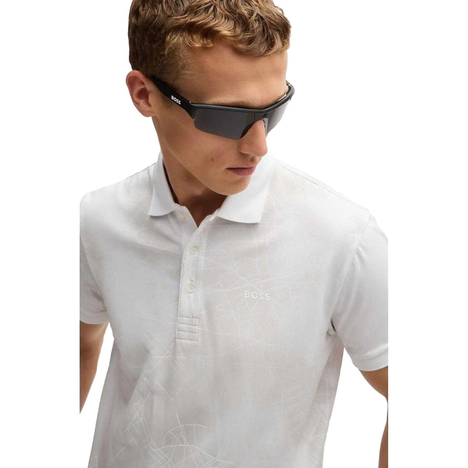 Polo PADDY Homme (Blanc) 4/5