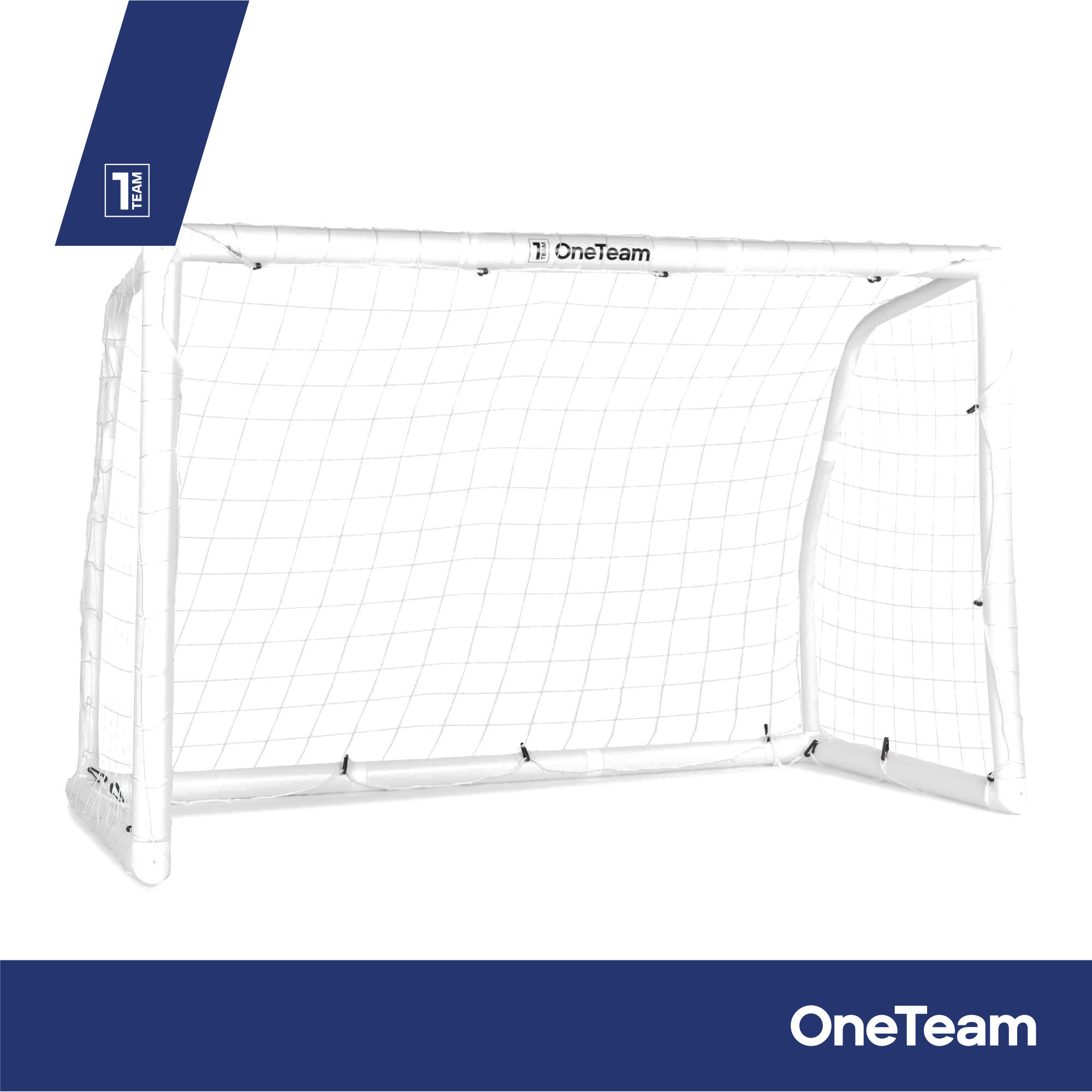 Baliza de futebol oneteam em pvc 182 x 120 cm
