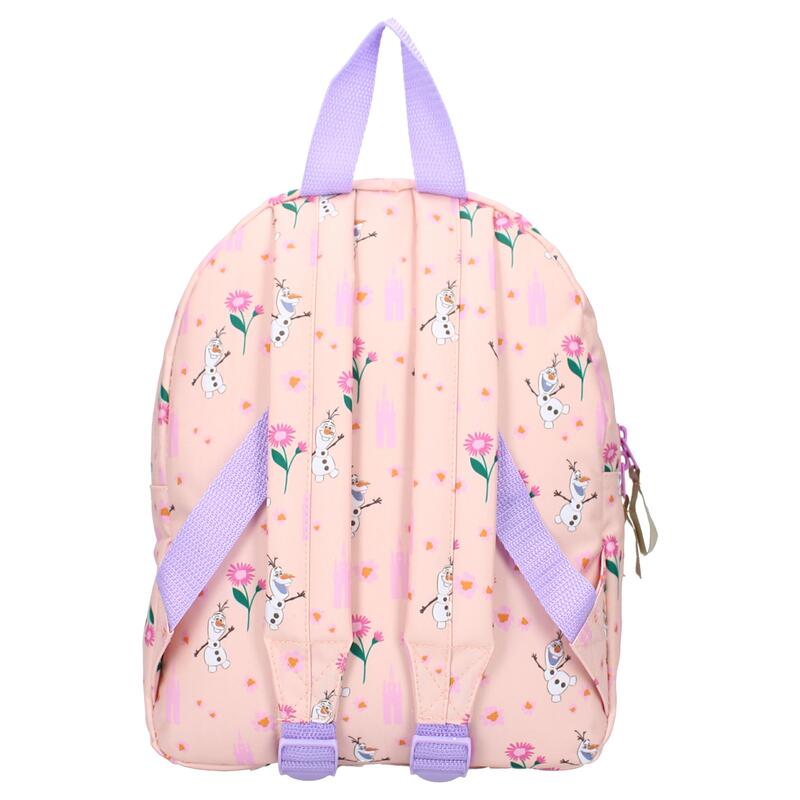 Rucsac, 31x23x8 cm, cu doua compartimente, bretele ergonomice, Frozen
