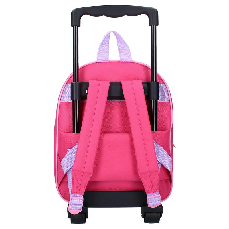 Rucsac tip Troler, 3D, cu un compartiment, 32x26x11 cm, Hello Kitty