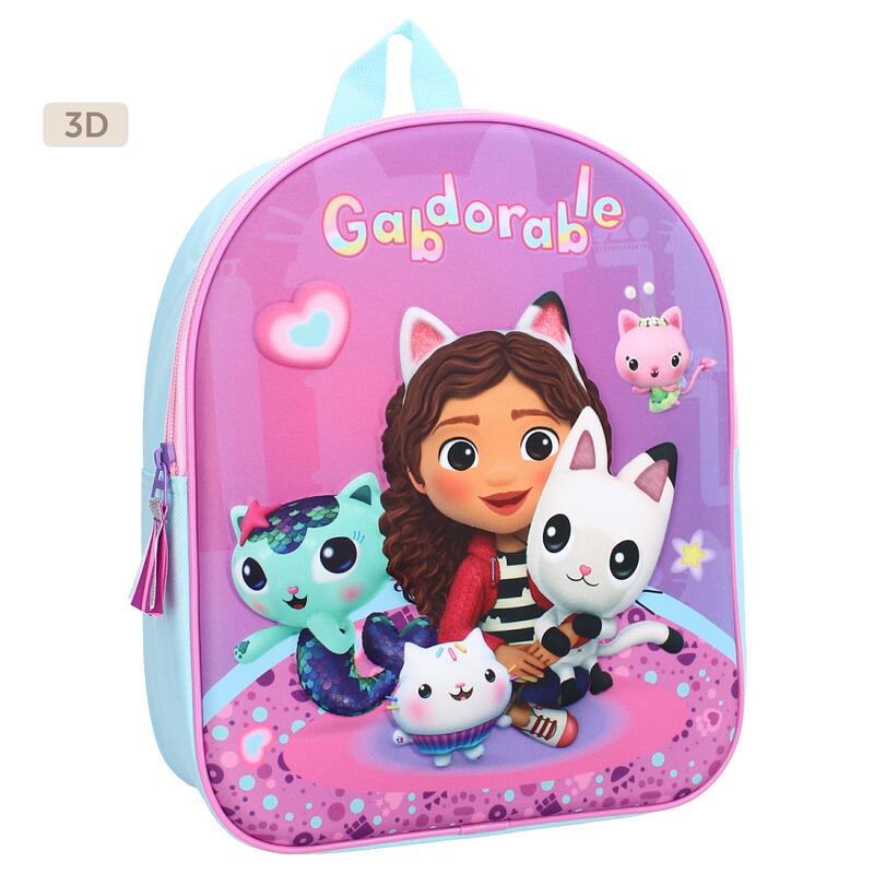 Rucsac Another Dimension Gabby's Dollhouse 3D, 32x26x11 cm, cu un compartiment
