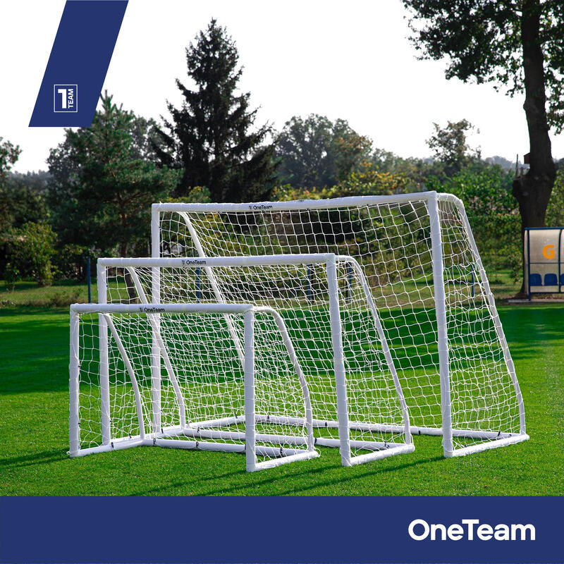 Bramka do piłki nożnej OneTeam PVC 182 x 120 cm