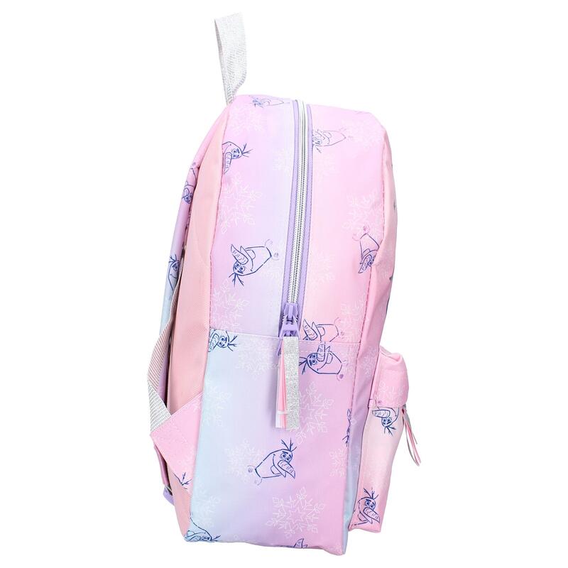 Rucsac, 36x25x12 cm, doua compartimente, bretele ergonomice, Frozen