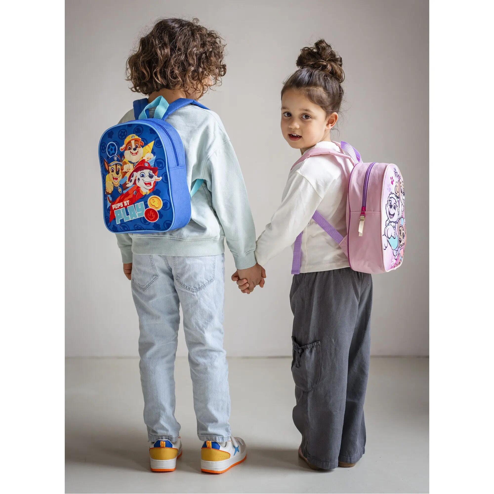 Rucsac Paw Patrol, 29x22x9 cm, cu un compartiment, bretele intarite 5/6