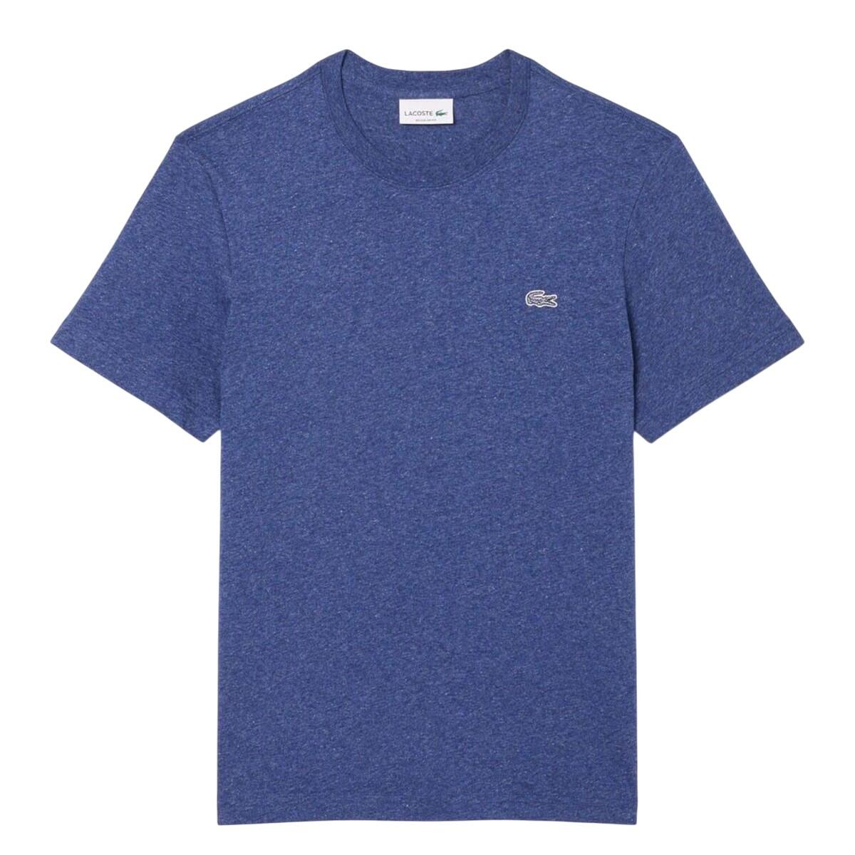 LACOSTE Mens Mercerised Cotton TShirt (Navy)