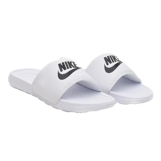 Sliders Finta Pelle Donna Nike Victori One Bianco