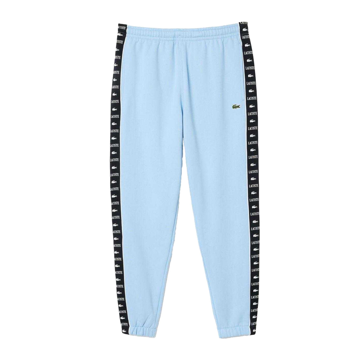 LACOSTE Mens Tapered Leg Jogging Bottoms (Light Blue)