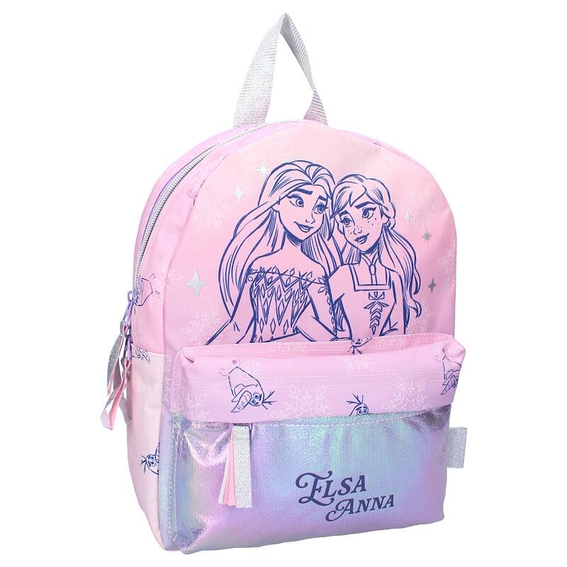 Rucsac, 31x23x8 cm, doua compartimente, bretele ergonomice, Frozen