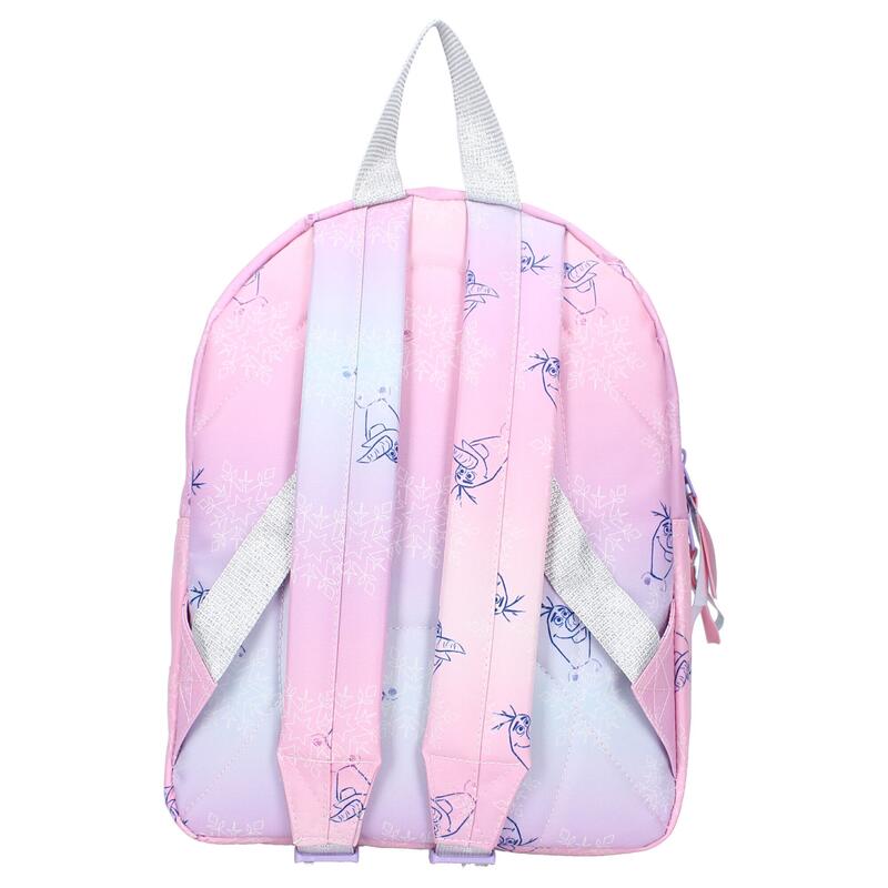 Rucsac, 31x23x8 cm, doua compartimente, bretele ergonomice, Frozen