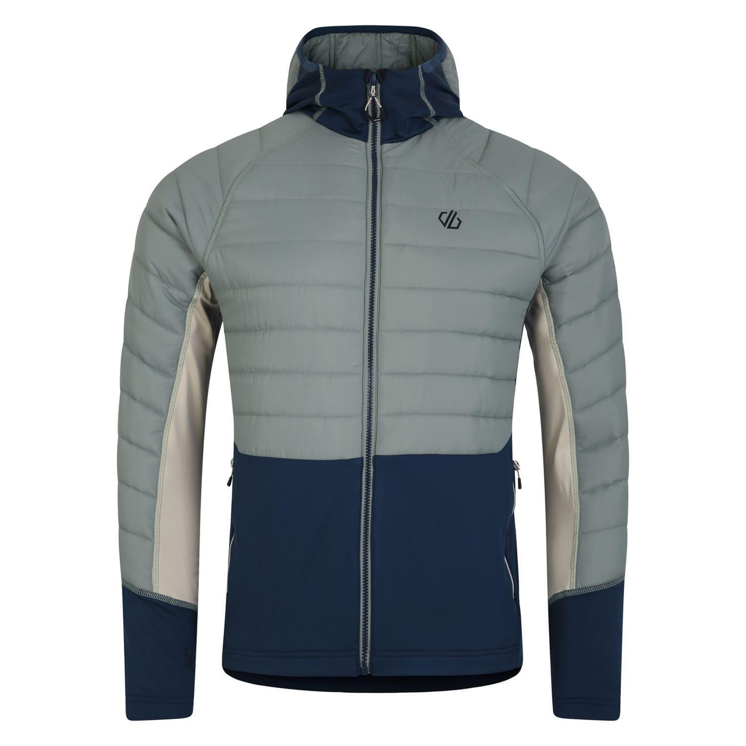 DARE 2B Mens Descending Hybrid Jacket (Green/Blue)