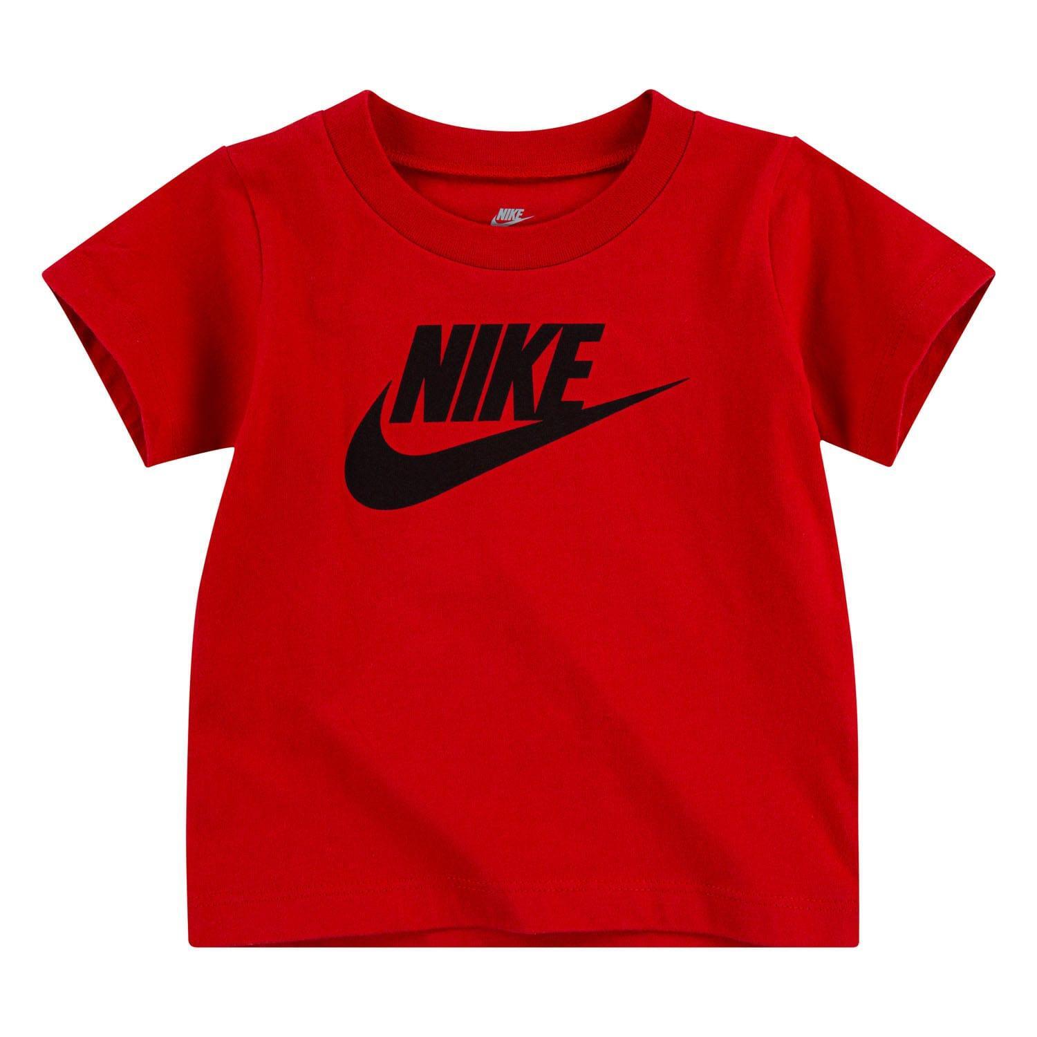 NIKE T-shirt FUTURA Nike Bambino rosso 100% cotone