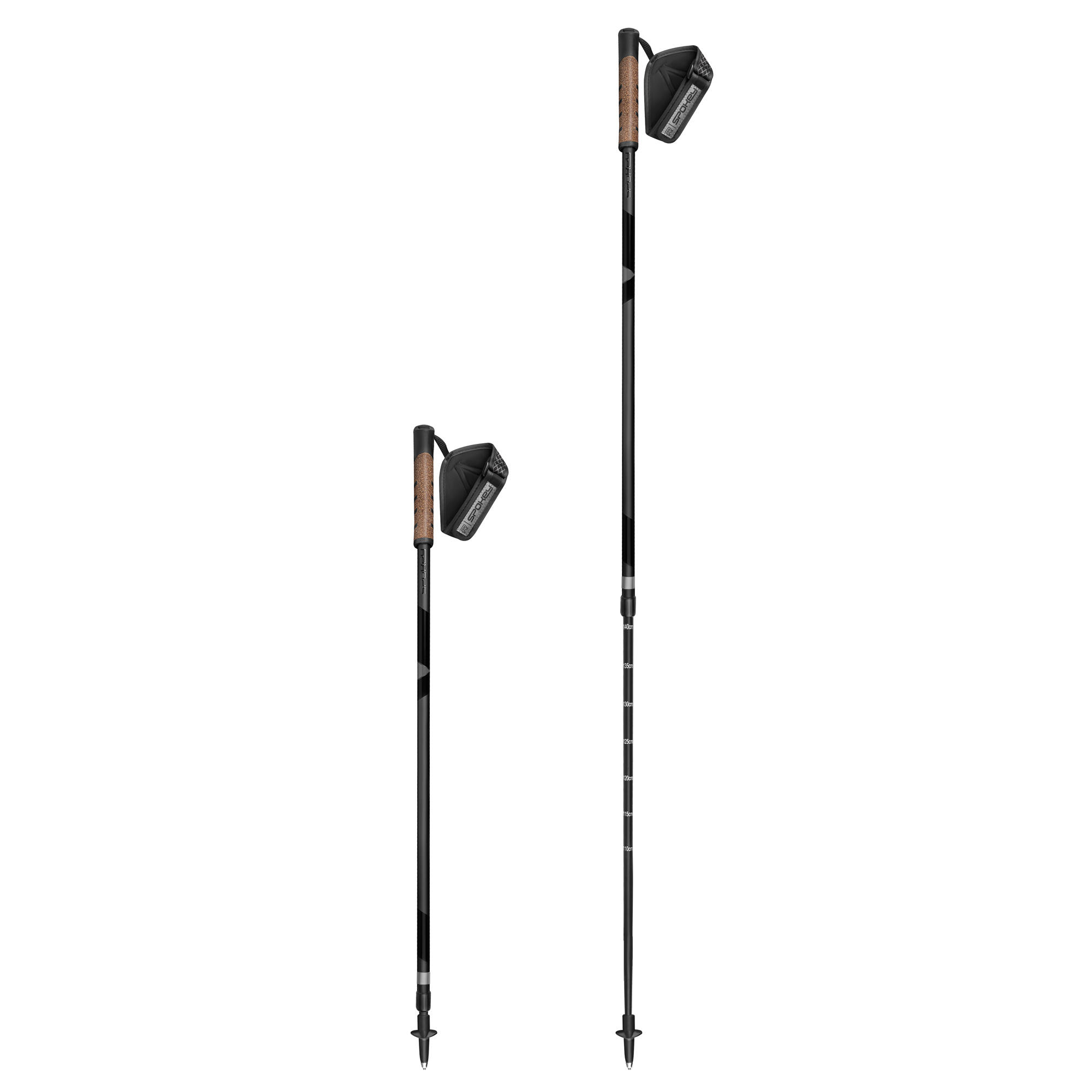 Kije Nordic Walking teleskopowe z amortyzacją Spokey Peak 4/5