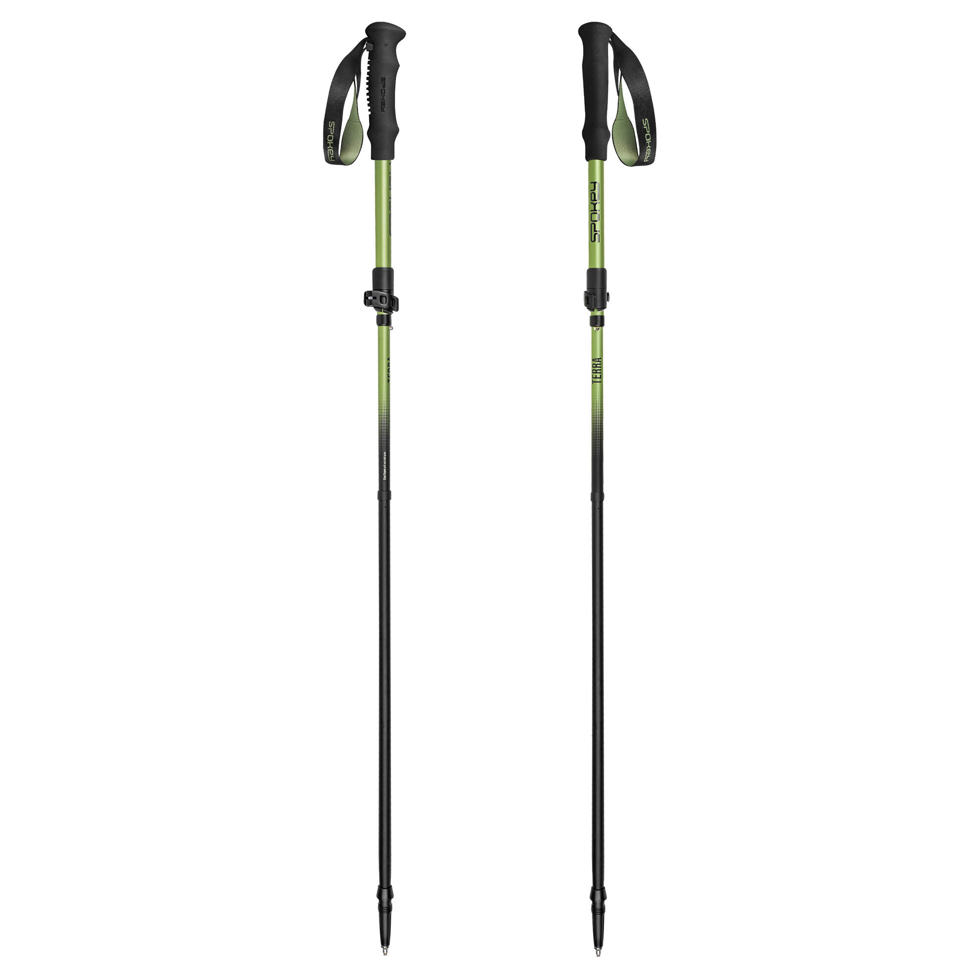 Kije trekkingowes 36 cm po złożeniu Spokey Terra 3/7