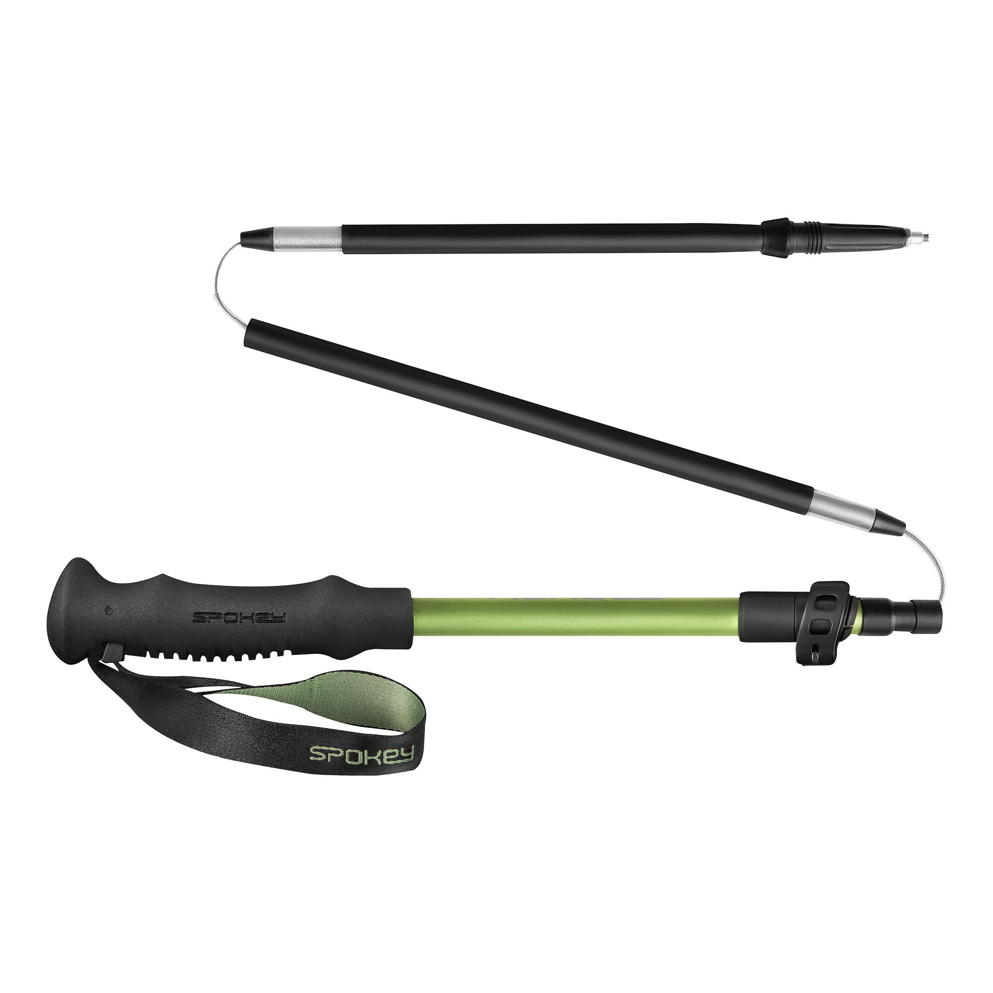Kije trekkingowes 36 cm po złożeniu Spokey Terra 2/7