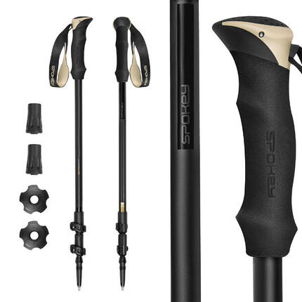 Kije trekkingowe z szybkim systemem regulacji Spokey Trail