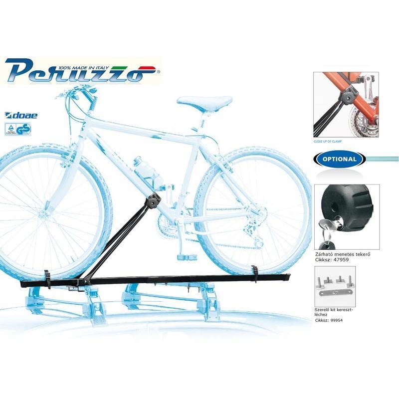 Fahrradträger für Querstange Peruzzo Lucky-Two Stahl 2/2