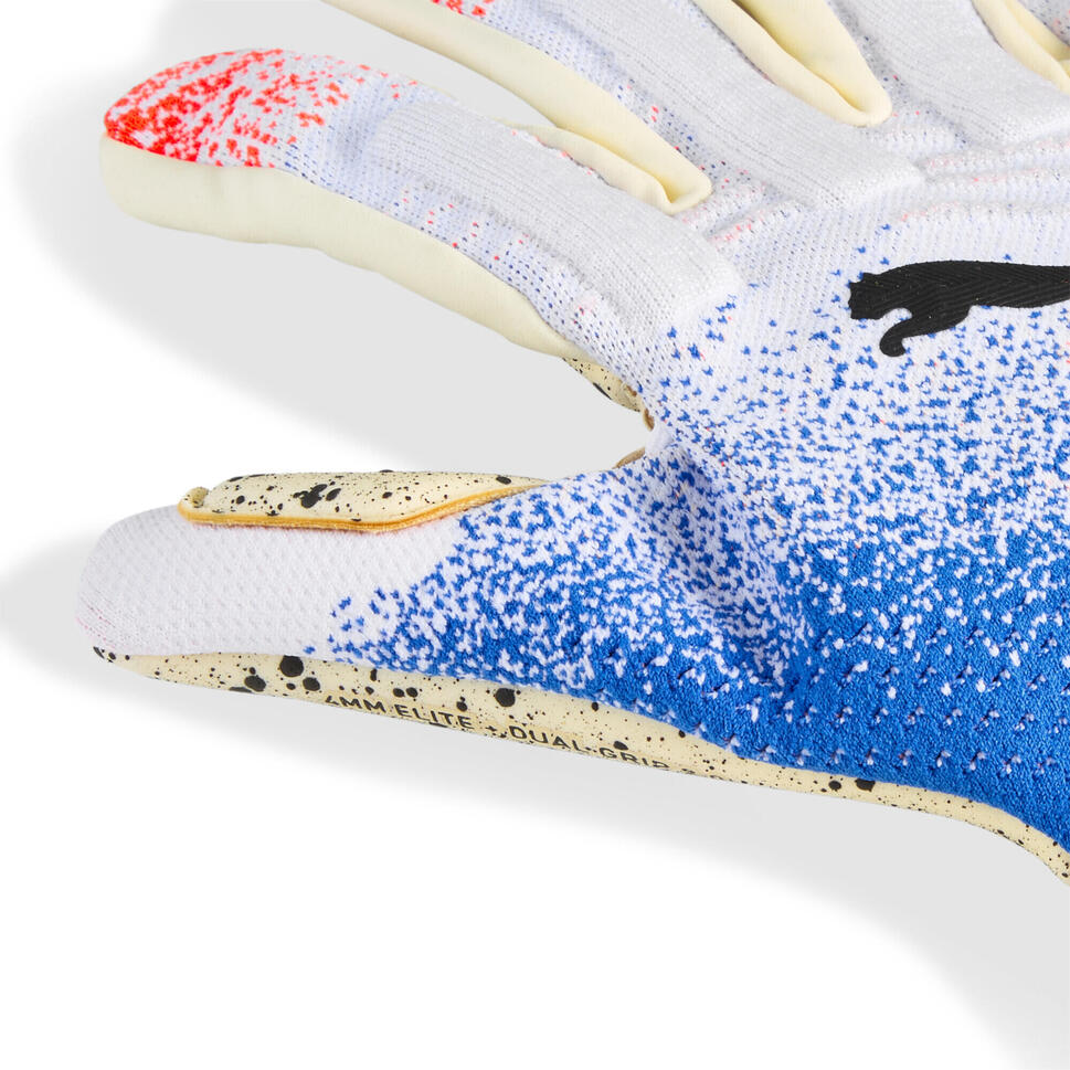 Rękawice bramkarskie FUTURE Ultimate NC PUMA White Glowing Red Ultra Blue