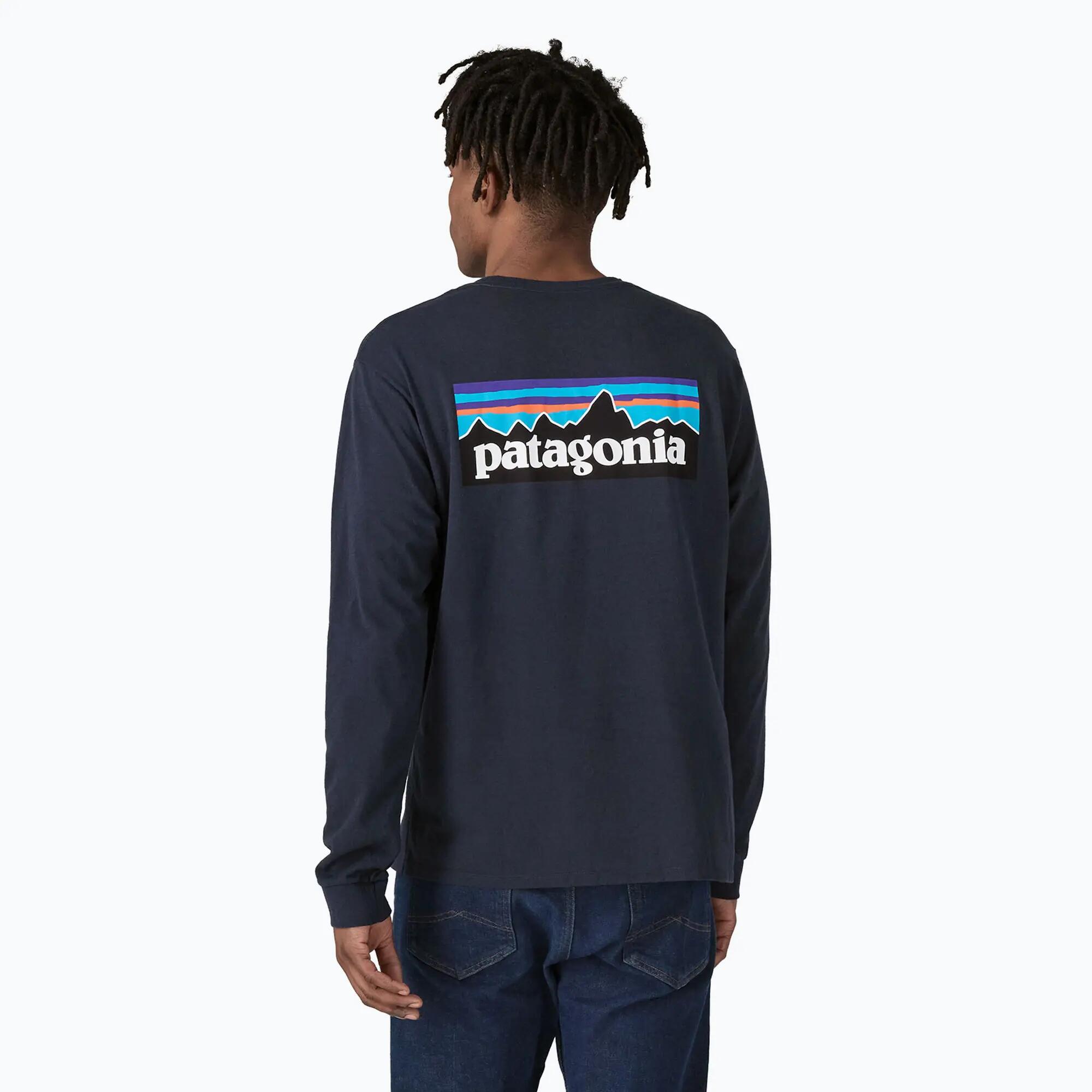 Longsleeve męski Patagonia P-6 Logo Responsibili 2/5