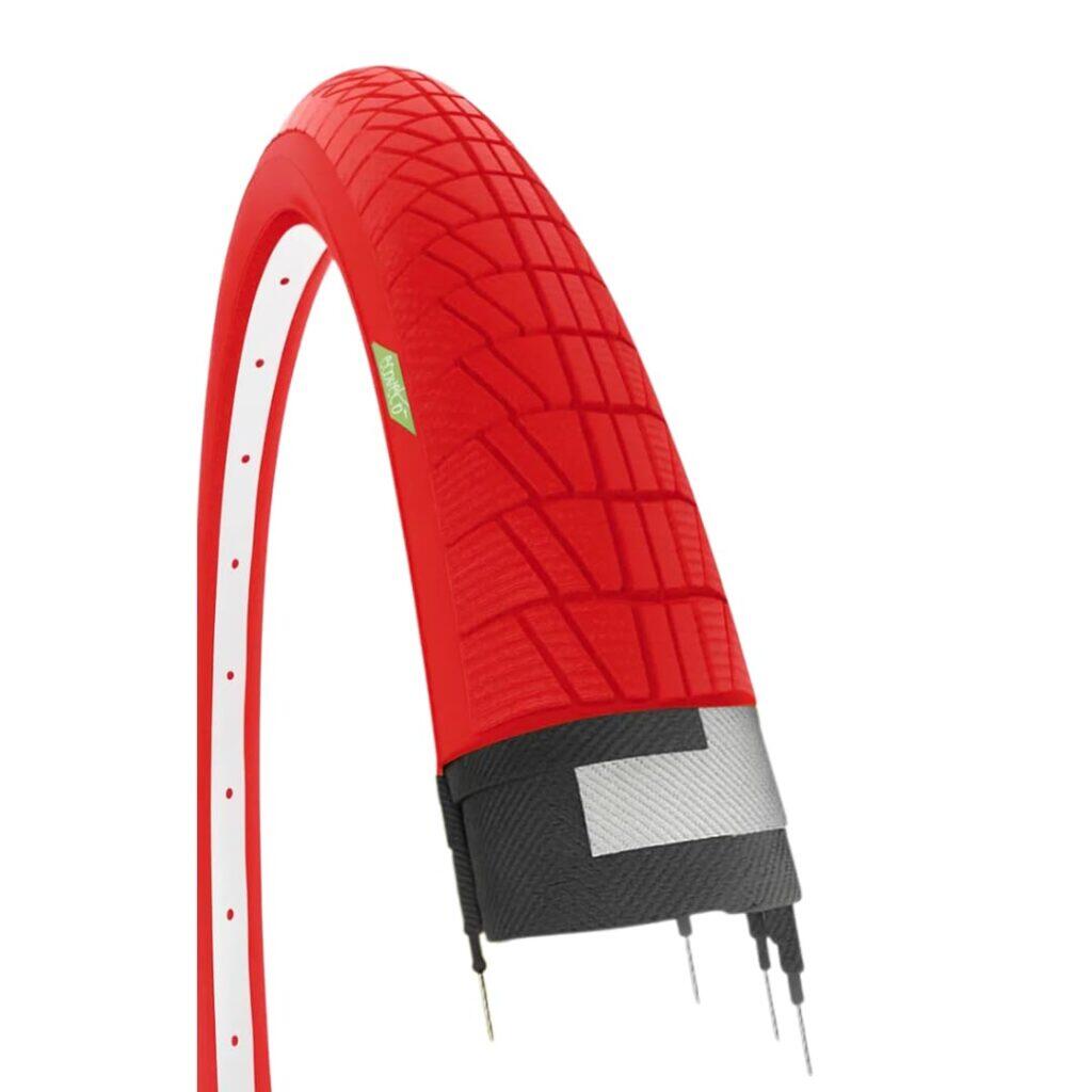 ECOVELO Copertone rosso 20X1.75  bicicletta, pneumatico bici 20 X 1.75 graziella EV