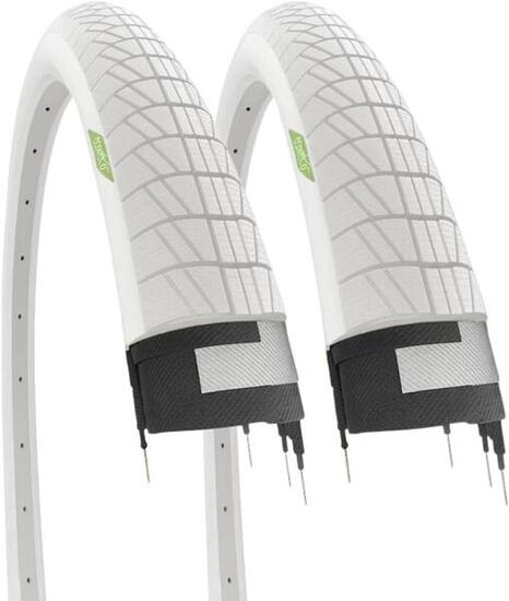 2 copertoni bianchi 20x1.75 pneumatici bici 20 x 1.75 bicicletta graziella EV