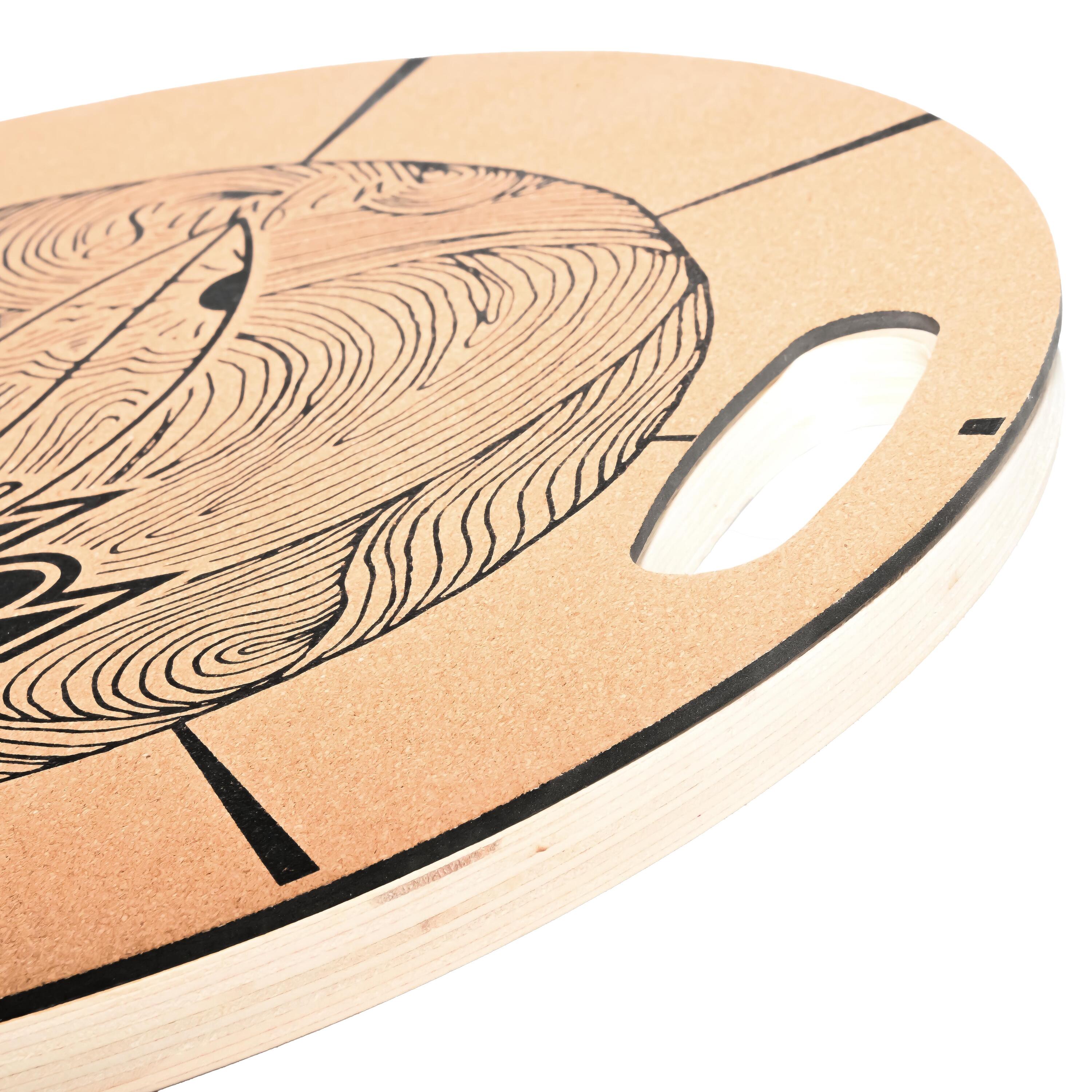 F2 Round Balance Plate Plato de Equilibrio Balance Training 3/5