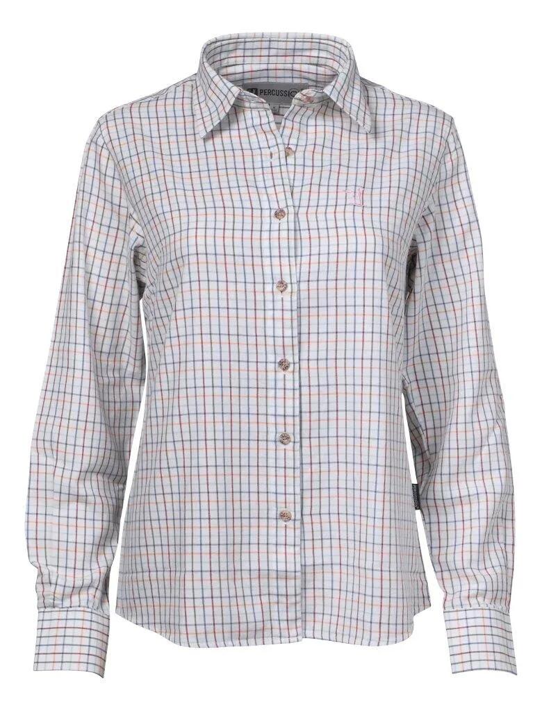 Chemise Percussion A Petits Carreaux Pour Femme -M