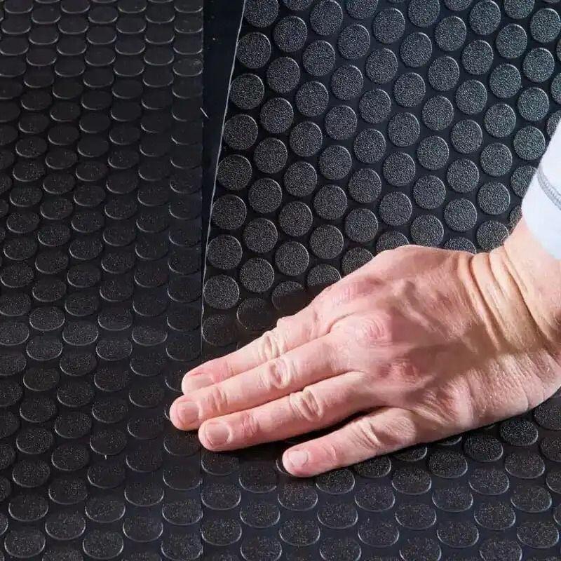 Arquiservi - Esterilla precortada de goma con círculos 3MM 1X2,5 (2,5M2) 6/6