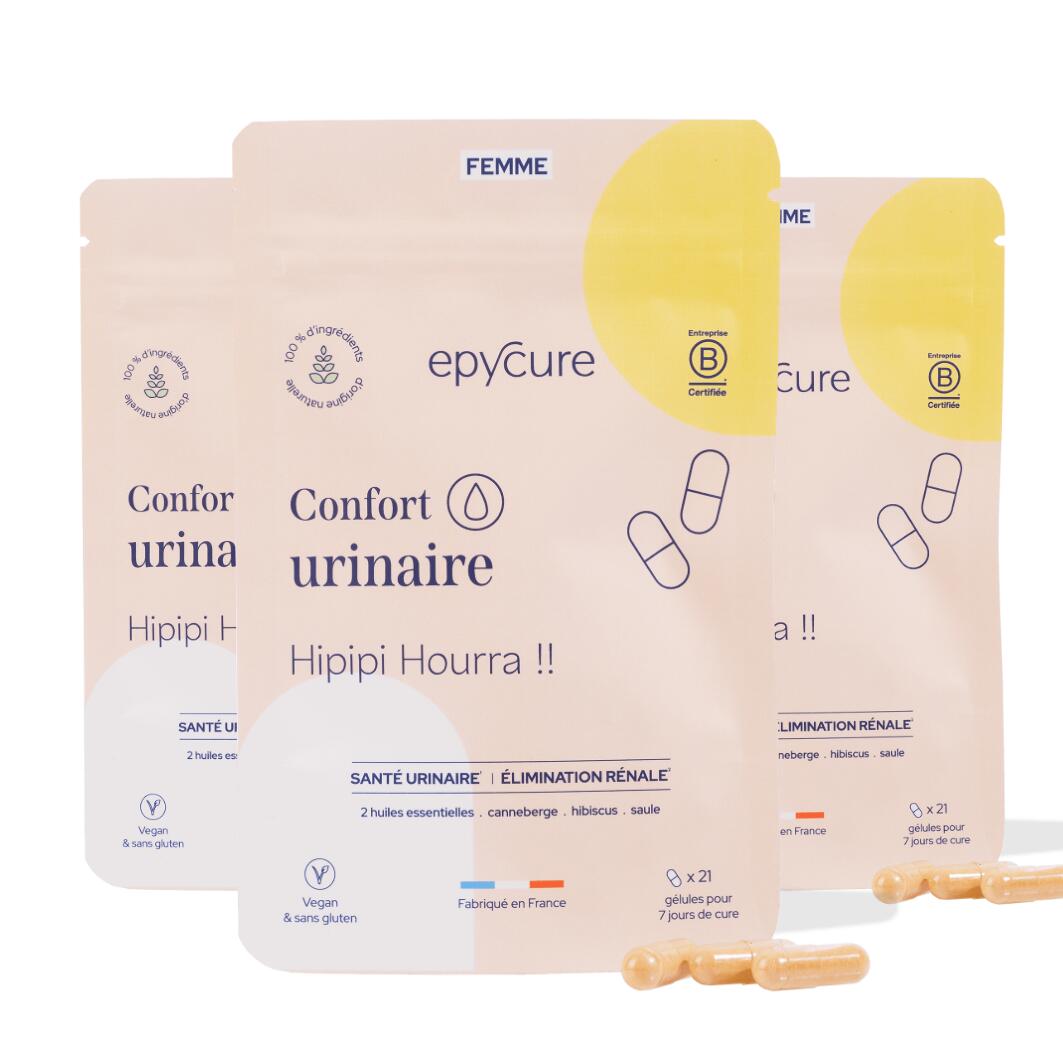 CURE CONFORT URINAIRE x 3 packs de 7 jours 1/4