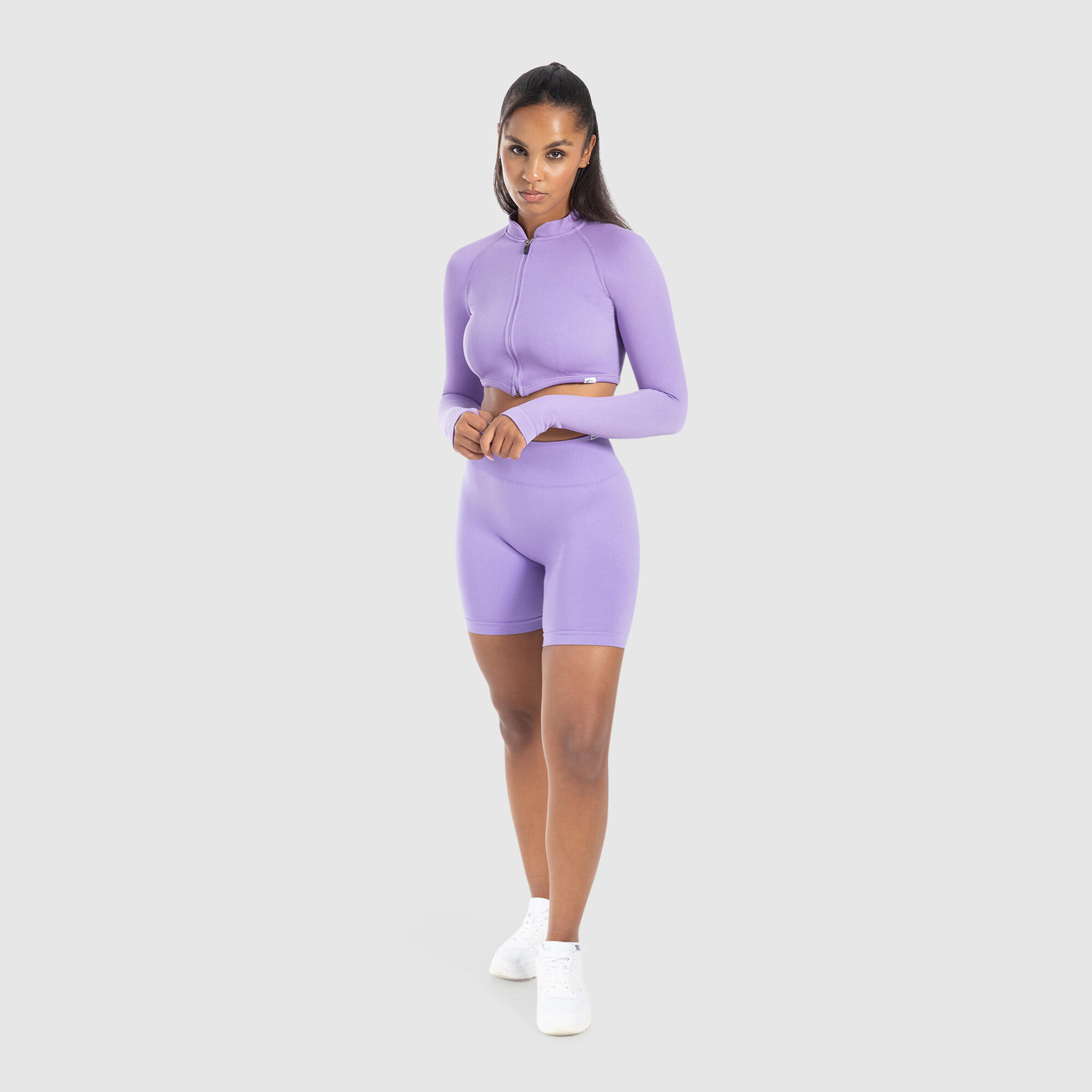 Damen Shorts Amaze Scrunch Lila 3/5