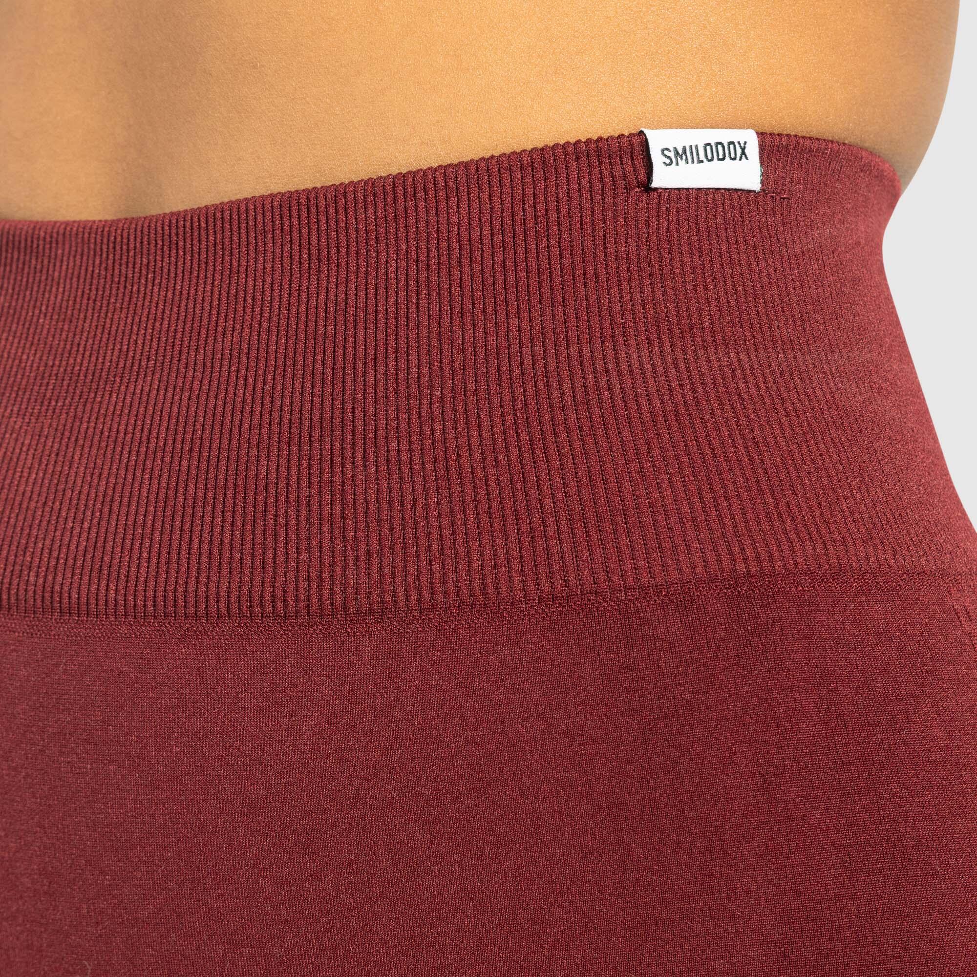 Damen Shorts Amaze Scrunch Bordeaux 4/5