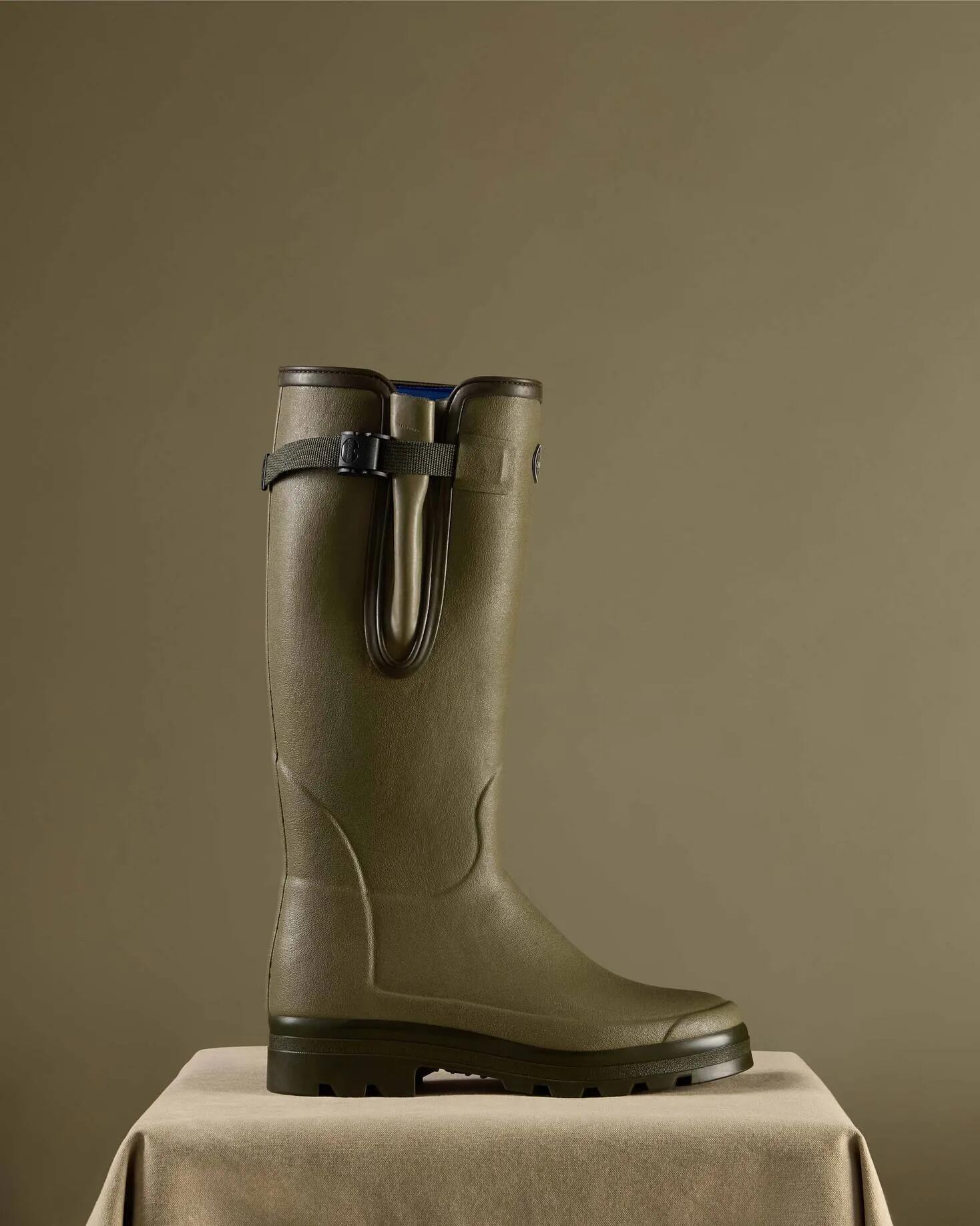 Bottes Vierzonord Le Chameau Doublées Néoprène Vert Vierzon 6/6