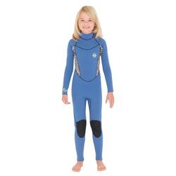 Combinaison Fille Junior Back Zip 4/3 mm - Surf'n'Lifesaving