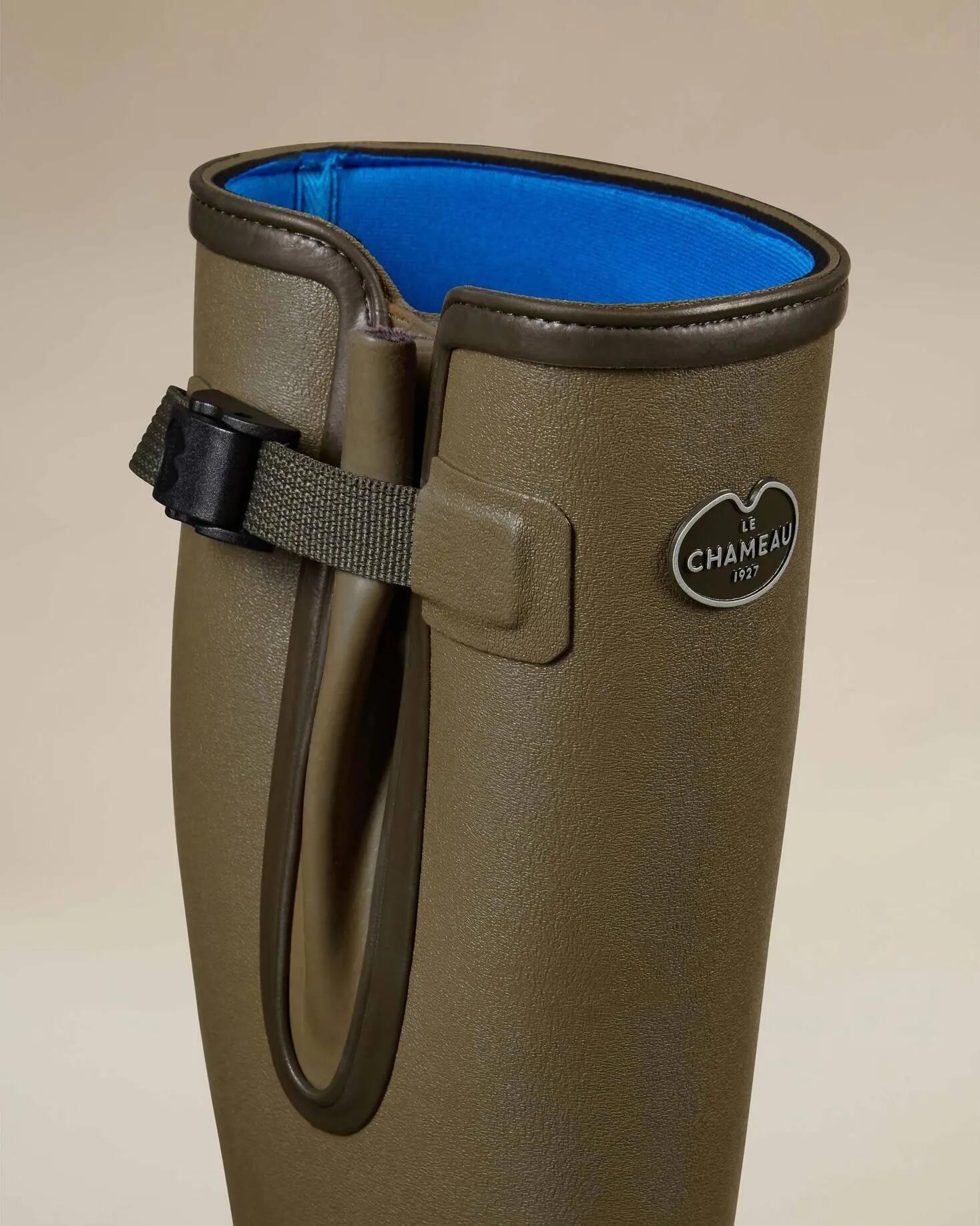 Bottes Vierzonord Le Chameau Doublées Néoprène Vert Vierzon 4/6