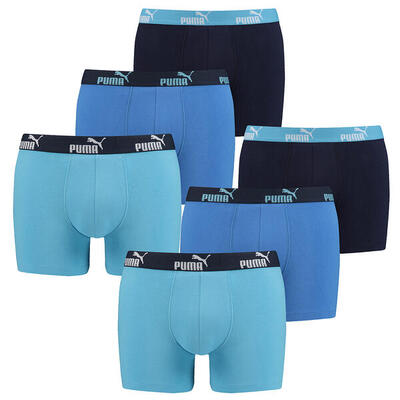 BOXERS 6 PACK Puma Boxer Boxershorts Herren Unterwäsche sportliche Retro Pants