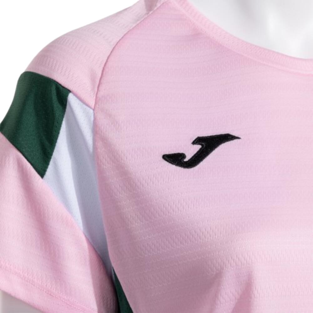 JOMA MONTREAL ROSA VERDE. Camiseta de manga curta para mulher. 902518.544 3/3
