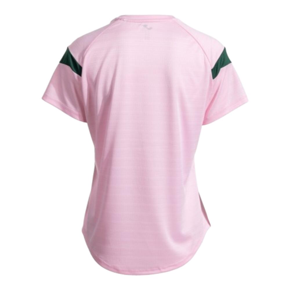 JOMA MONTREAL ROSA VERDE. Camiseta de manga curta para mulher. 902518.544 2/3