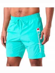 SPODENKI męskie CHAMPION niebieskie 219978-BS184 basenowe kąpielówki S