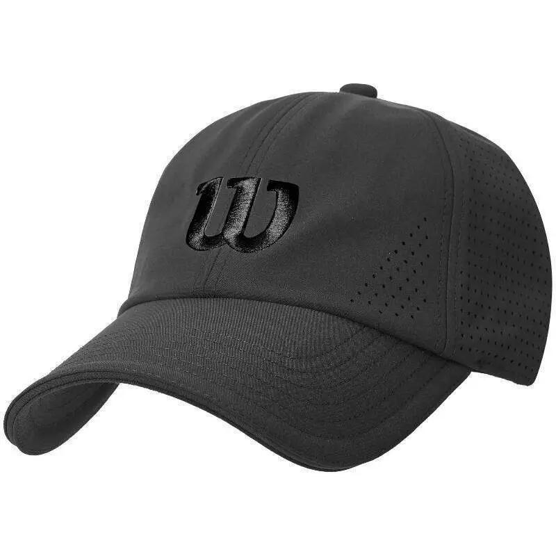 Gorra Wilson Negro Perfurado Ativo 3/5