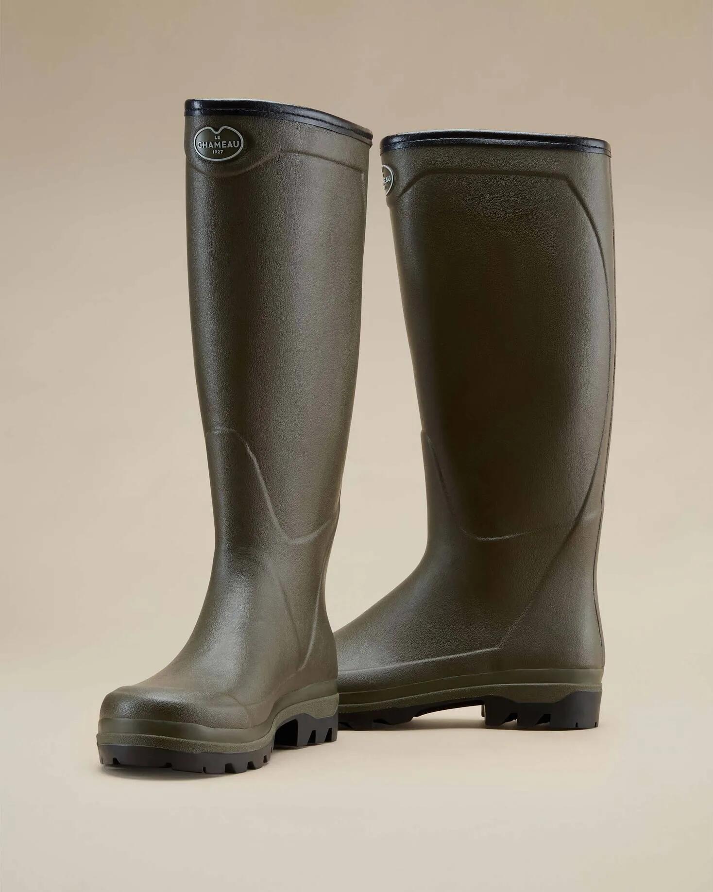 Bottes Country Cross Le Chameau Jersey Vert Chameau 6/6