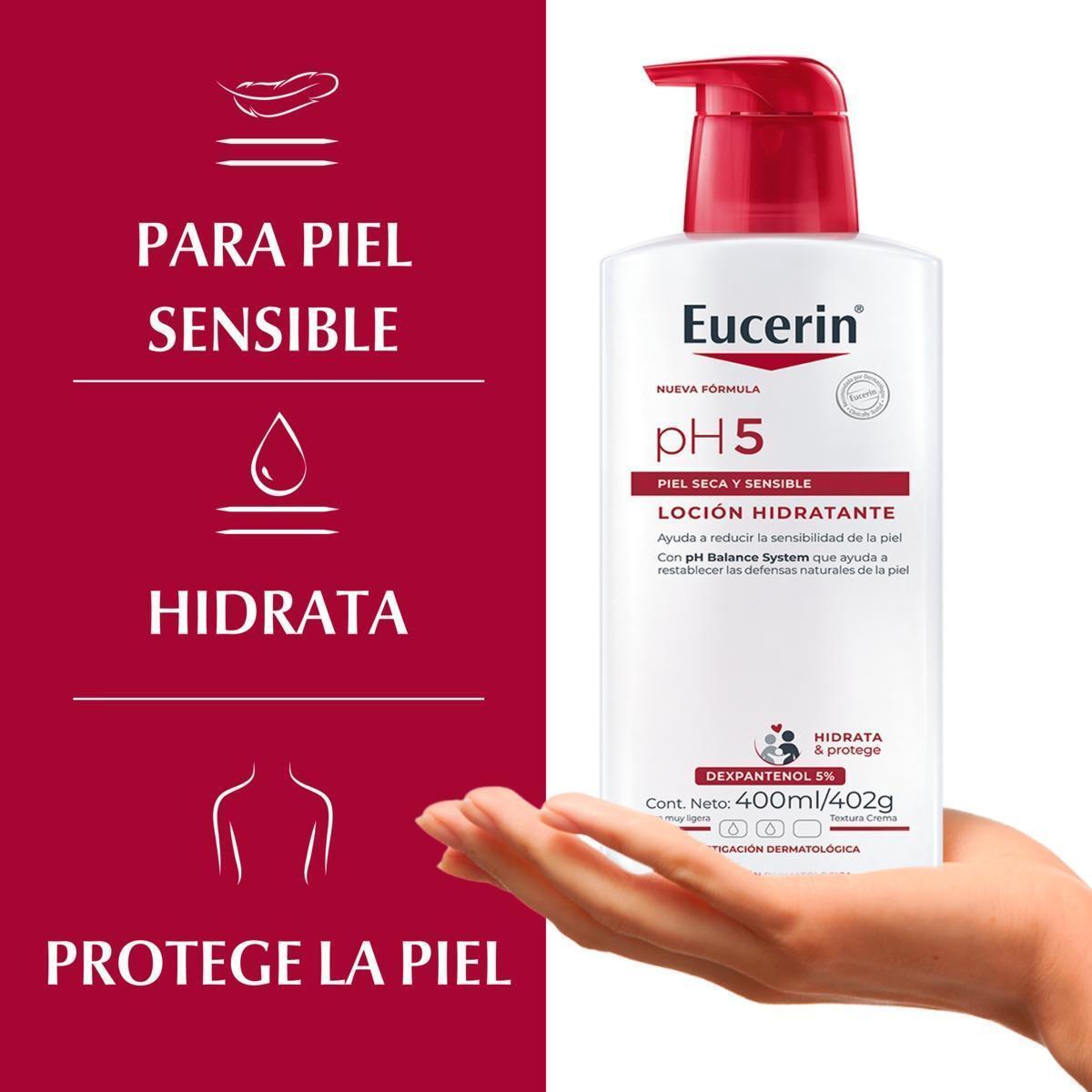 EUCERIN pH5 Loción Hidratante Corporal 400ml 3/5