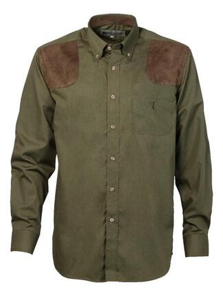 Chemise de Chasse Percussion Marcilly Kaki - 2XL