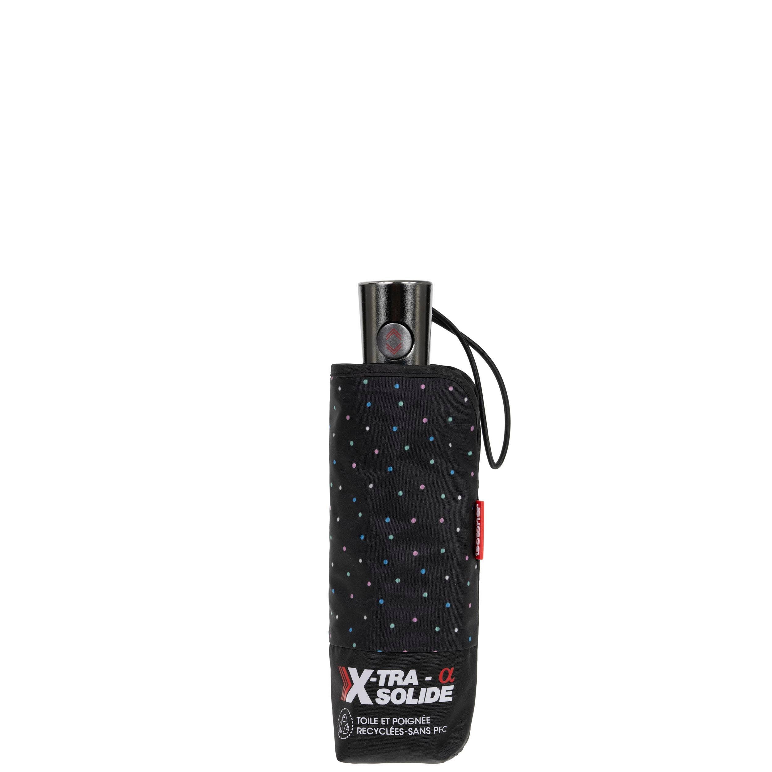 X-TRA SOLIDE ALPHA Mini Pois Ombrello nero - 23 cm 4/5