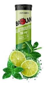 Électrolytes Baouw Menthe Citron bio 50g pastilles à diluer