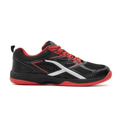 Hundred XOOM Scarpe Badminton Non Segnanti Ammortizzate Bianche/Nere