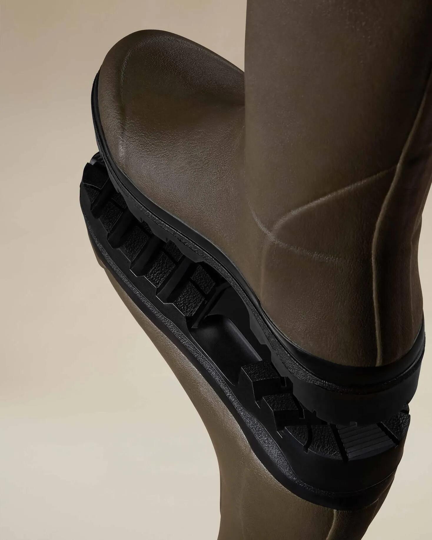 Bottes Vierzon Femme Le Chameau Doublées Jersey Vert Chameau 3/6