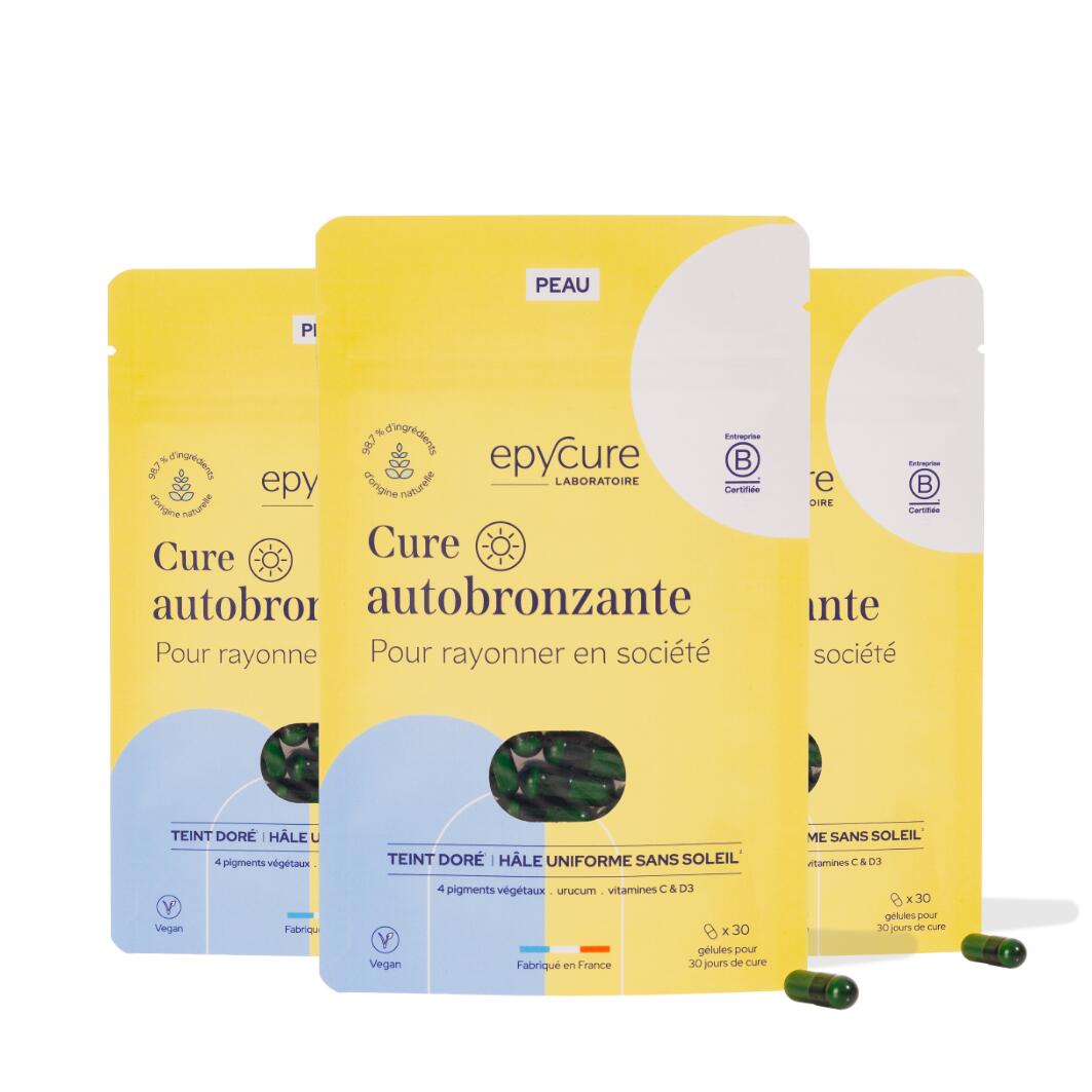 Epycure - Cure Autobronzante X 3 Mois - Complément Alimentaire - Decathlon