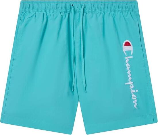 Short de bain Champion homme - 100% polyester, taille élastique avec cordon