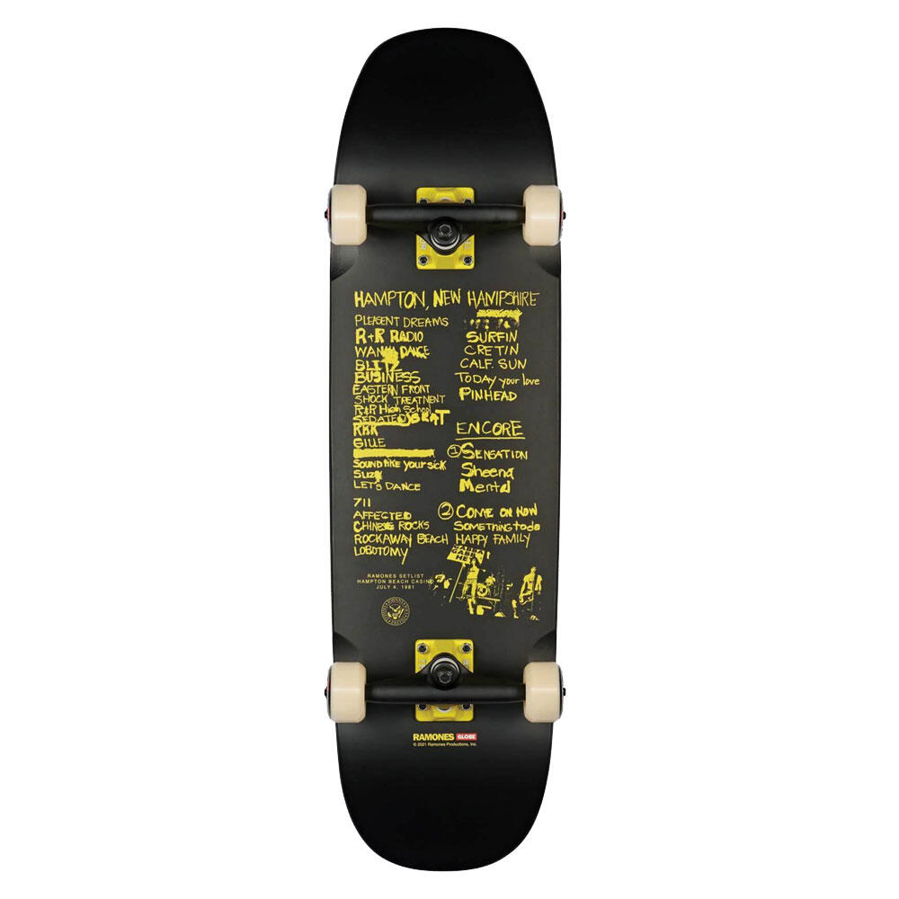 GLOBE Skateboard Cruiser Globe Ramones Hammer 8.625''