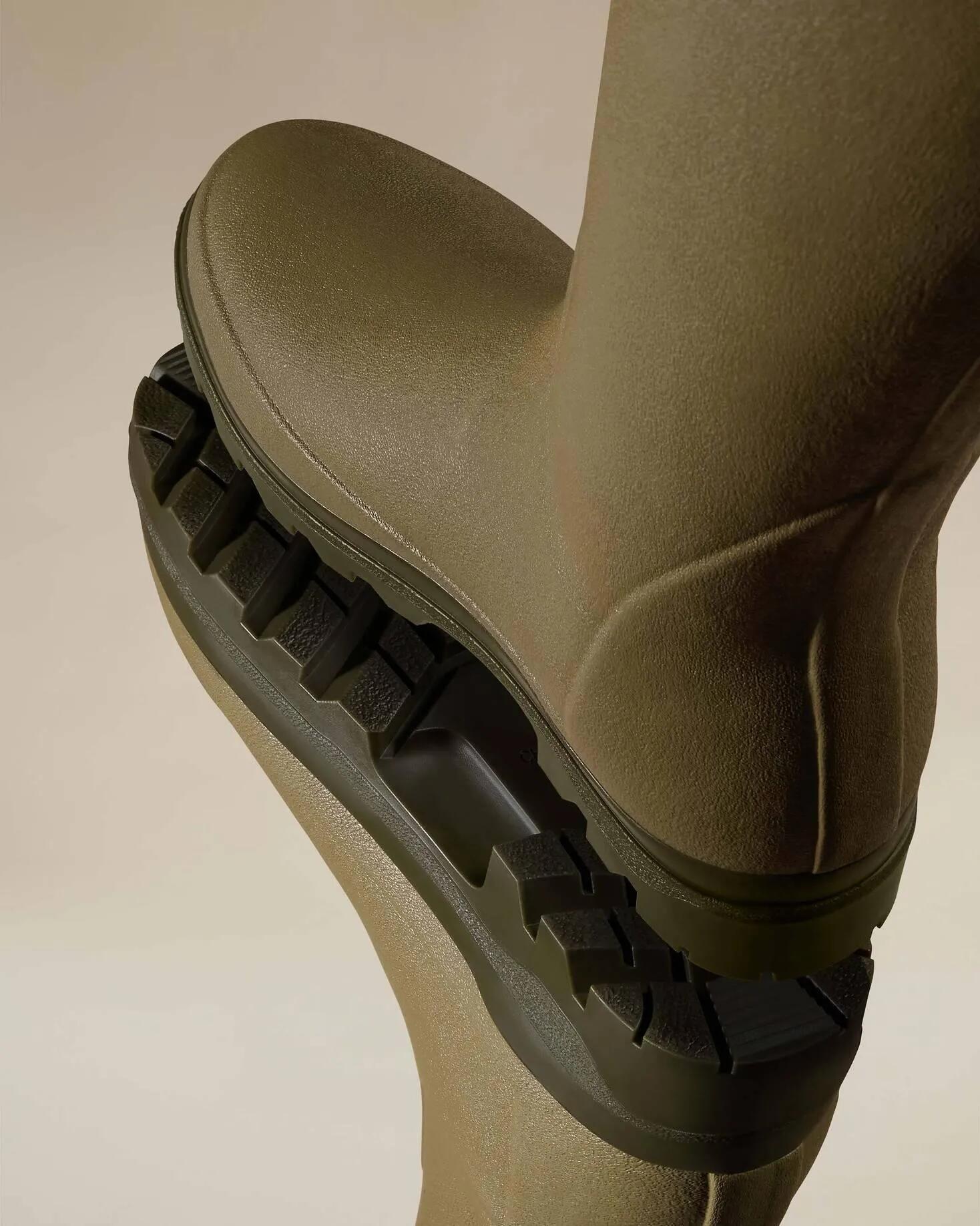 Bottes Vierzonord Femme Le Chameau Doublées Néoprène Vert Vierzon 3/6