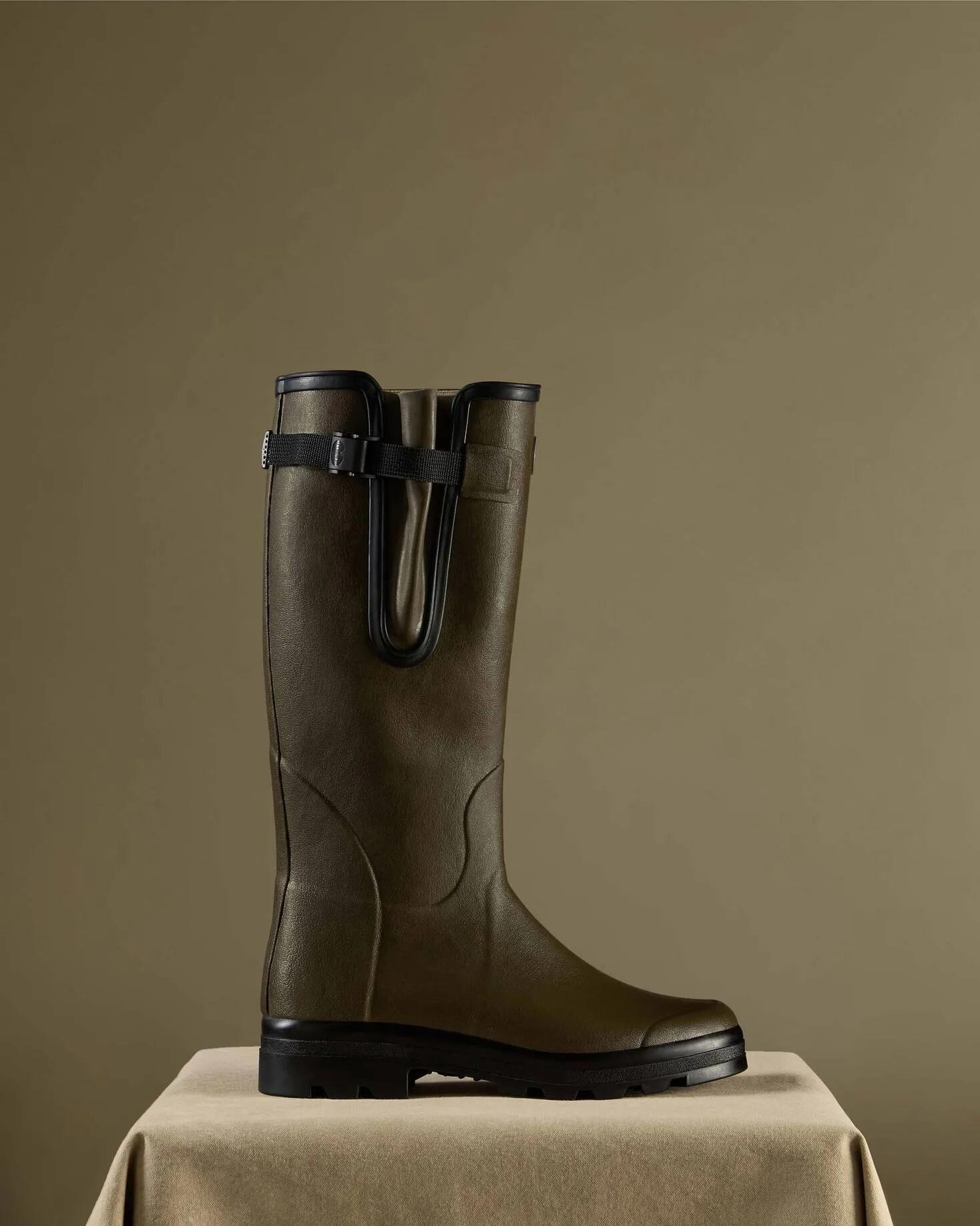 Bottes Vierzon Le Chameau Doublées Jersey Vert Chameau 5/5